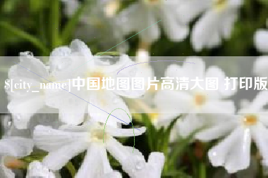 泰州中国地图图片高清大图 打印版