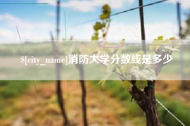 泰州消防大学分数线是多少