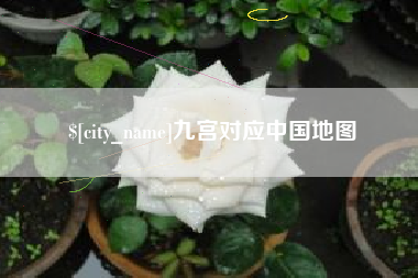 泰州九宫对应中国地图