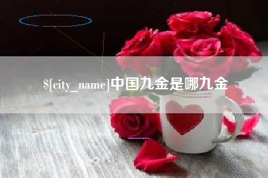 泰州中国九金是哪九金