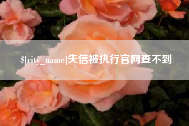 泰州失信被执行官网查不到