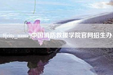 泰州中国消防救援学院官网招生办