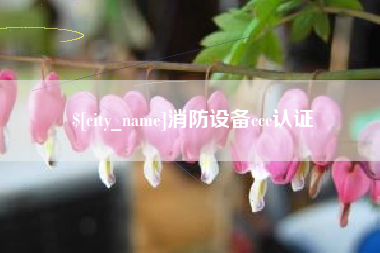 泰州消防设备ccc认证