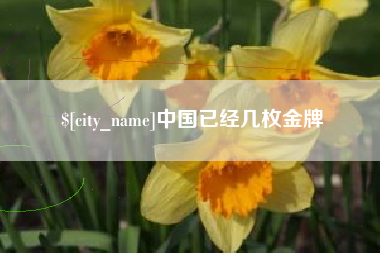 泰州中国已经几枚金牌
