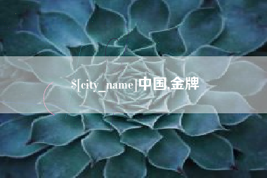 泰州中国,金牌