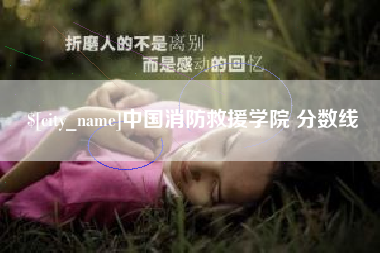 泰州中国消防救援学院 分数线
