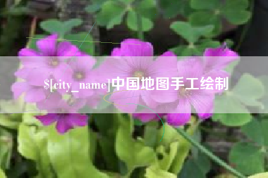 泰州中国地图手工绘制