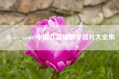 泰州中国九宫格数字图片大全集