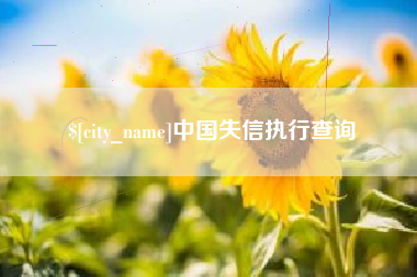 泰州中国失信执行查询