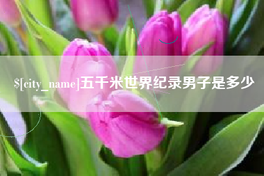 泰州五千米世界纪录男子是多少