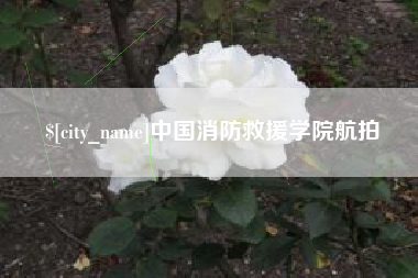 泰州中国消防救援学院航拍