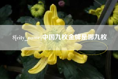 泰州中国九枚金牌是哪九枚
