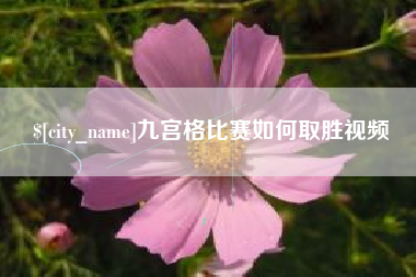 泰州九宫格比赛如何取胜视频