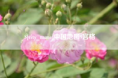 泰州中国地图9宫格
