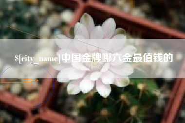 泰州中国金牌哪六金最值钱的