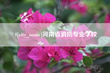 泰州河南省消防专业学校