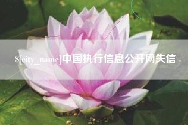 泰州中国执行信息公开网失信